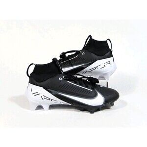 Nike Vapor Edge Pro 360 2 Football Cleats Black White DA5456-001 Men's Size 8